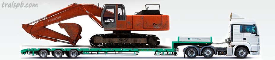Негабаритные перевозки автотранспортом в СПб перевозка негабаритных грузов тралами